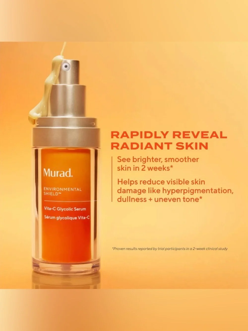 Murad dramatically brightens